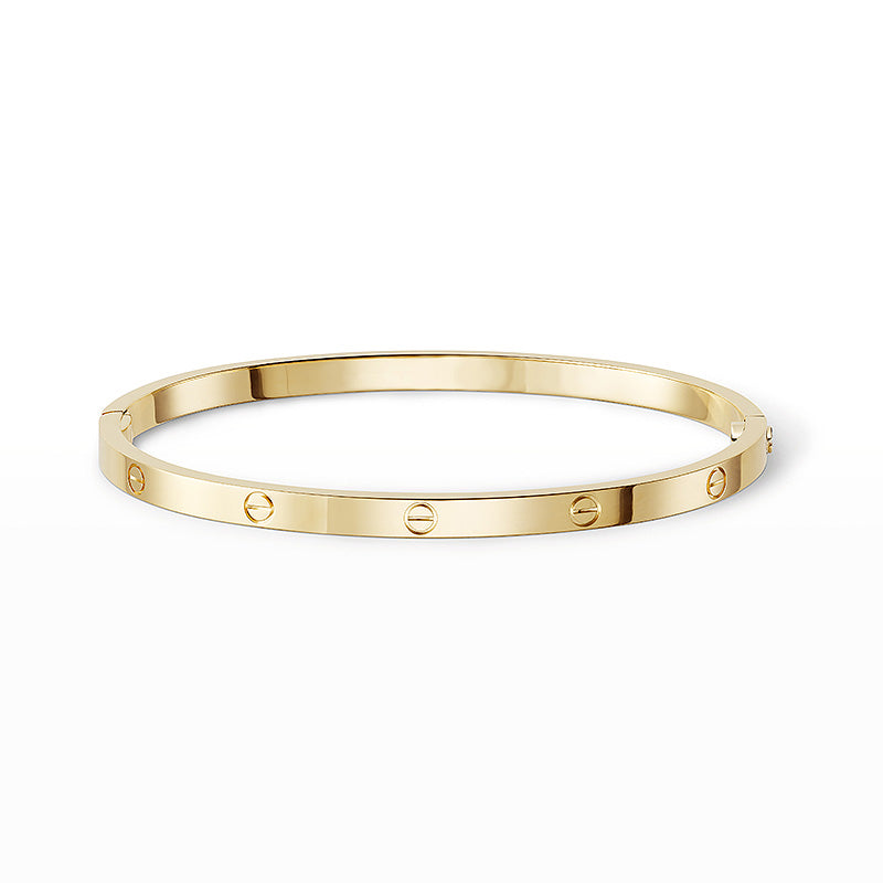 [Saipan]LOVE 3.65MM SMALL MODEL BANGLE