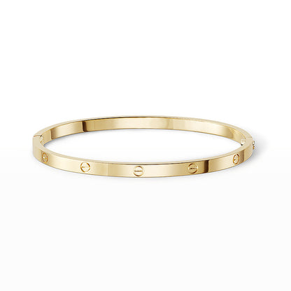 [Saipan]LOVE 3.65MM SMALL MODEL BANGLE