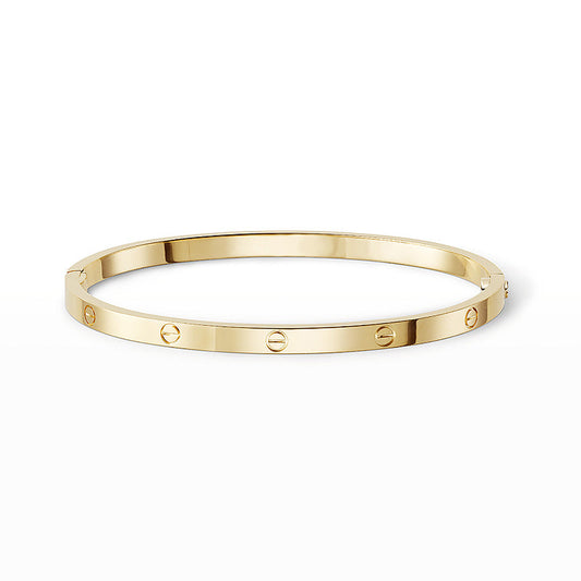 [Saipan]LOVE 3.65MM SMALL MODEL BANGLE