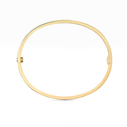 [Saipan]LOVE 3.65MM SMALL MODEL BANGLE