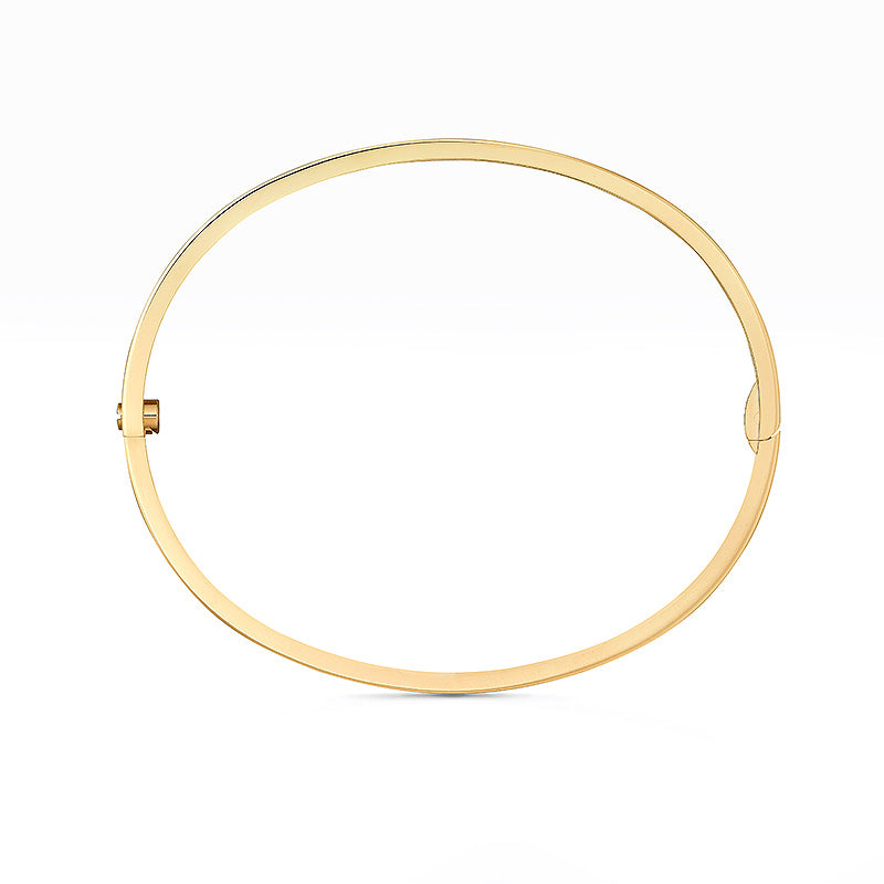 [Saipan]LOVE 3.65MM SMALL MODEL BANGLE - 6-DIAMOND