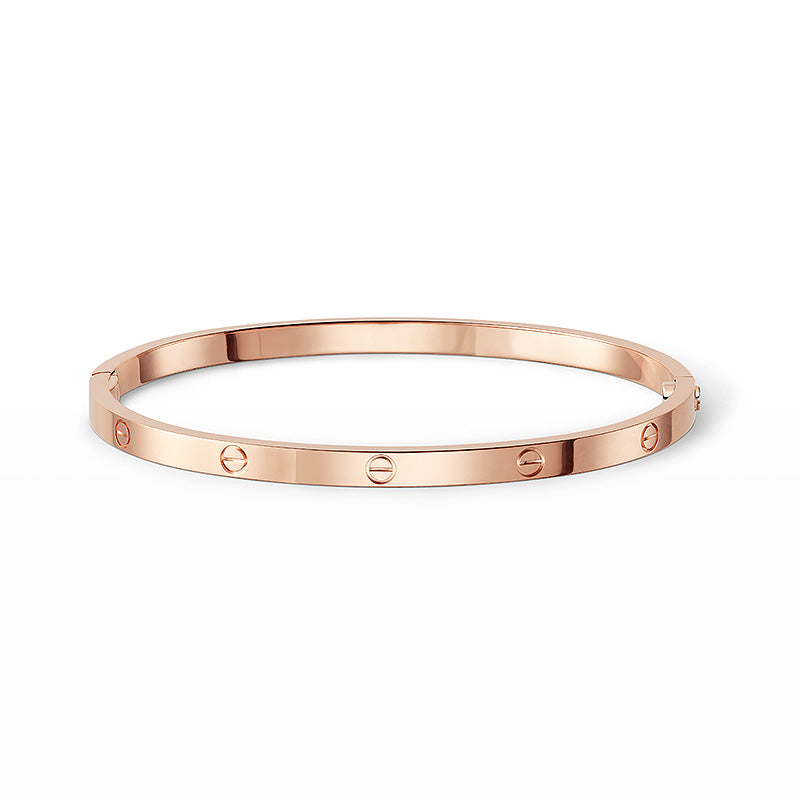 [Saipan]LOVE 3.65MM SMALL MODEL BANGLE