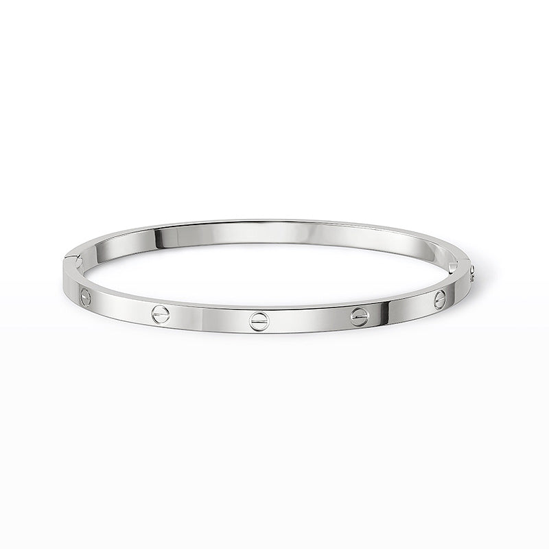 [Saipan]LOVE 3.65MM SMALL MODEL BANGLE