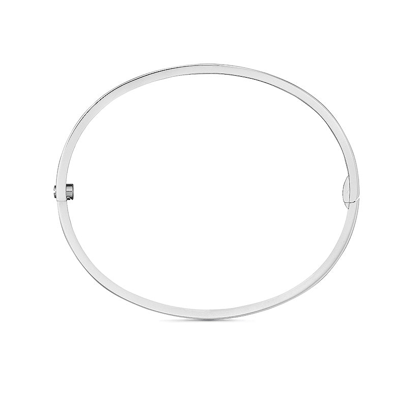 [Saipan]LOVE 3.65MM SMALL MODEL BANGLE - 6-DIAMOND