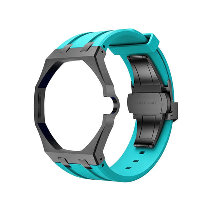 [Saipan]OAK POP BLACK STEEL CASE & SILICONE STRAP