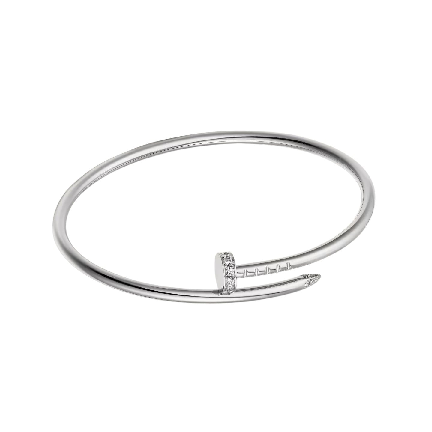 [Saipan]JUSTE UN CLOU 2.5MM SMALL MODEL DIAMOND BANGLE