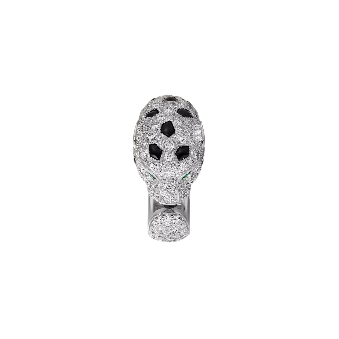 [Saipan]PANTHÈRE DE DIAMOND HALF-PAVÉ MEDIUM RING