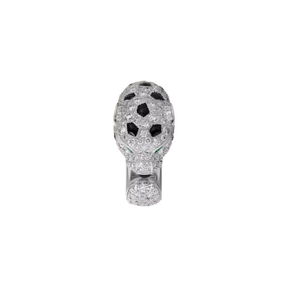 [Saipan]PANTHÈRE DE DIAMOND HALF-PAVÉ MEDIUM RING