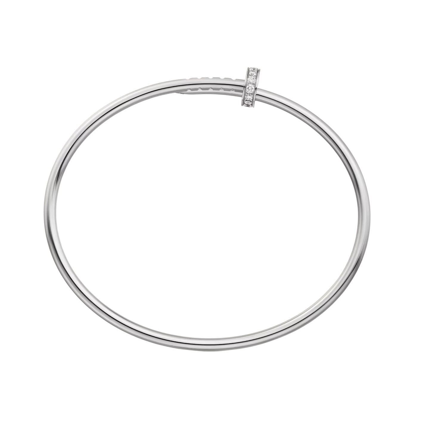 [Saipan]JUSTE UN CLOU 2.5MM SMALL MODEL DIAMOND BANGLE
