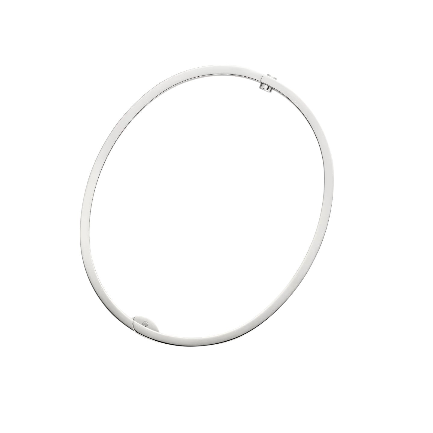 [Saipan]CLASSIC 6.1MM LOVE SINGLE-SCREW CLOSURE BANGLE - 10-DIAMOND