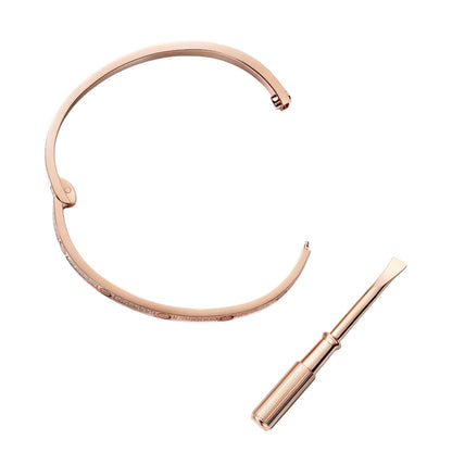 [Saipan]CLASSIC 3.65MM LOVE FULL PAVE BANGLE