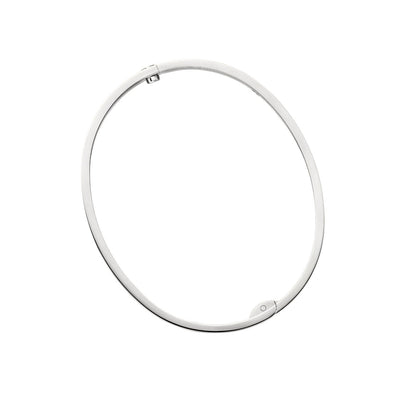[Saipan]CLASSIC 6.1MM LOVE SINGLE-SCREW CLOSURE BANGLE - 4-DIAMOND