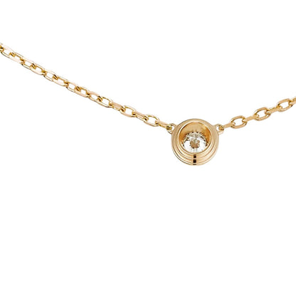 [Saipan]LOVE SCREW PENDANT SINGLE DIAMOND NECKLACE
