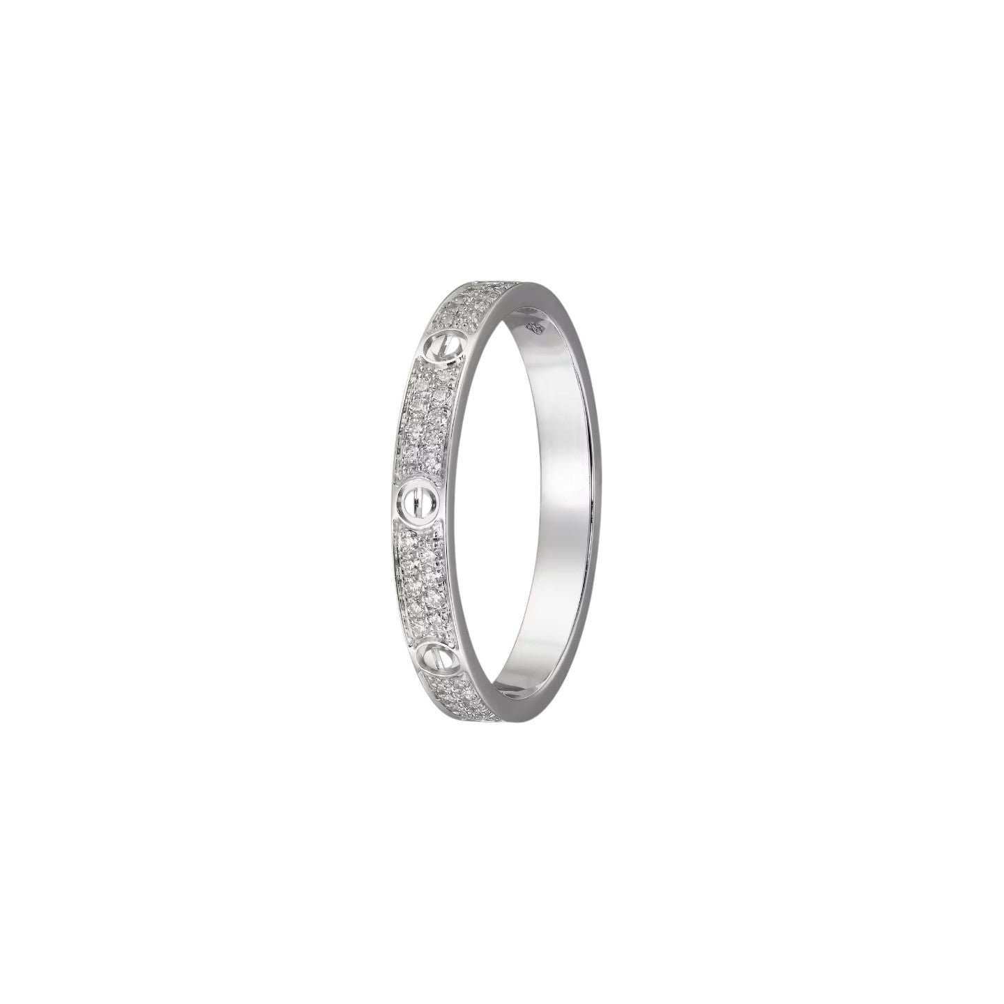 [Saipan]LOVE 2.6MM PAVÉ DIAMOND RING