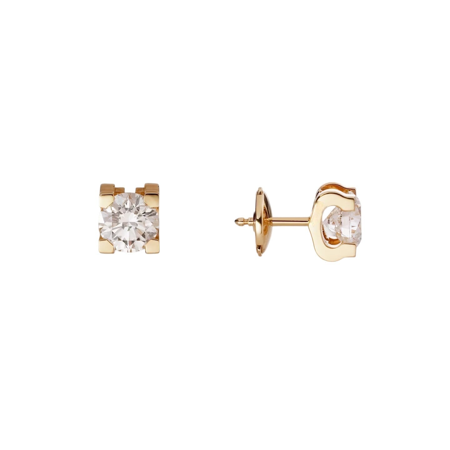 [Saipan]C DE DIAMOND STUD EARRINGS