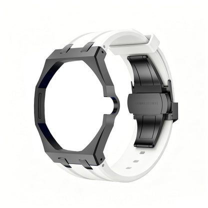 [Saipan]OAK POP BLACK STEEL CASE & SILICONE STRAP