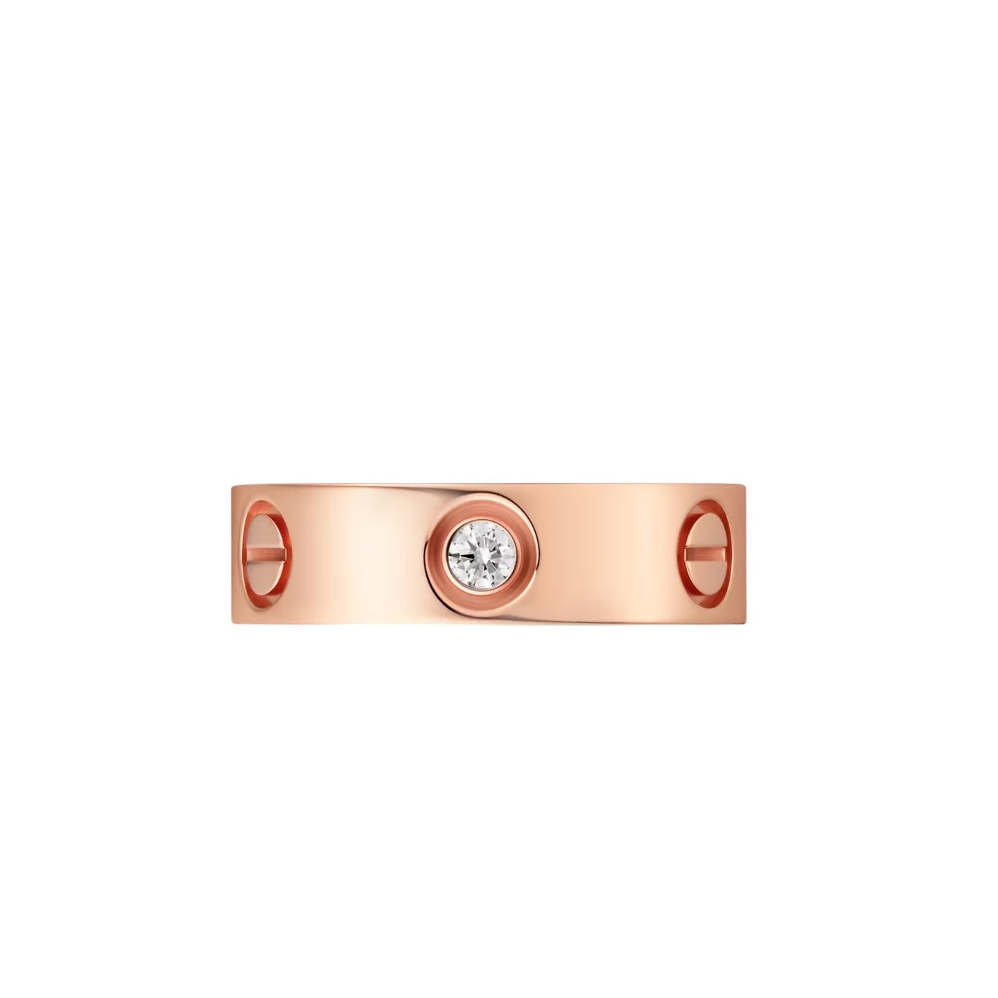 [Saipan]LOVE 5.5MM 3 DIAMONDS RING