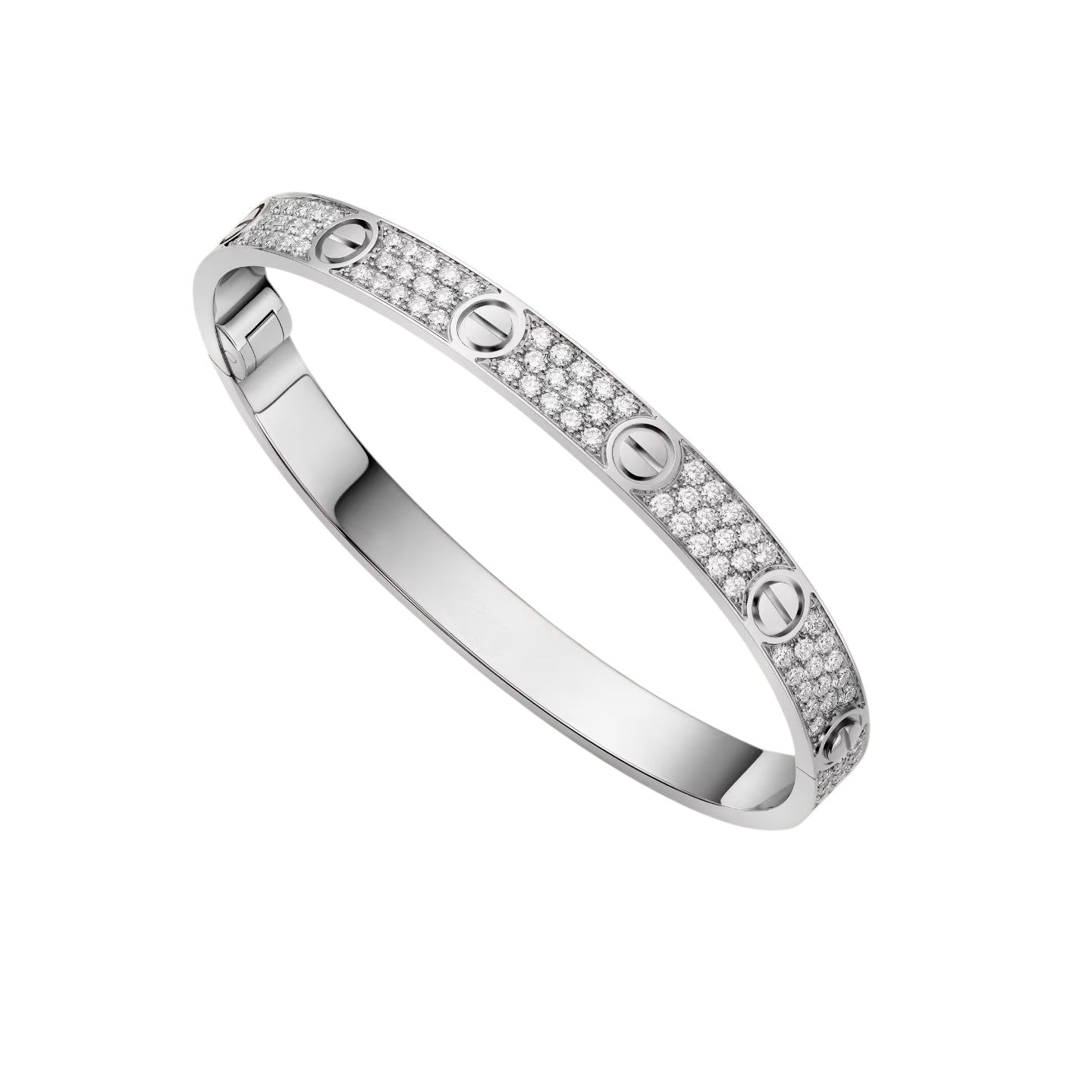 [Saipan]CLASSIC 6.1MM LOVE BANGLE - FULL PAVÉ