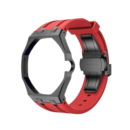 [Saipan]OAK POP BLACK STEEL CASE & SILICONE STRAP