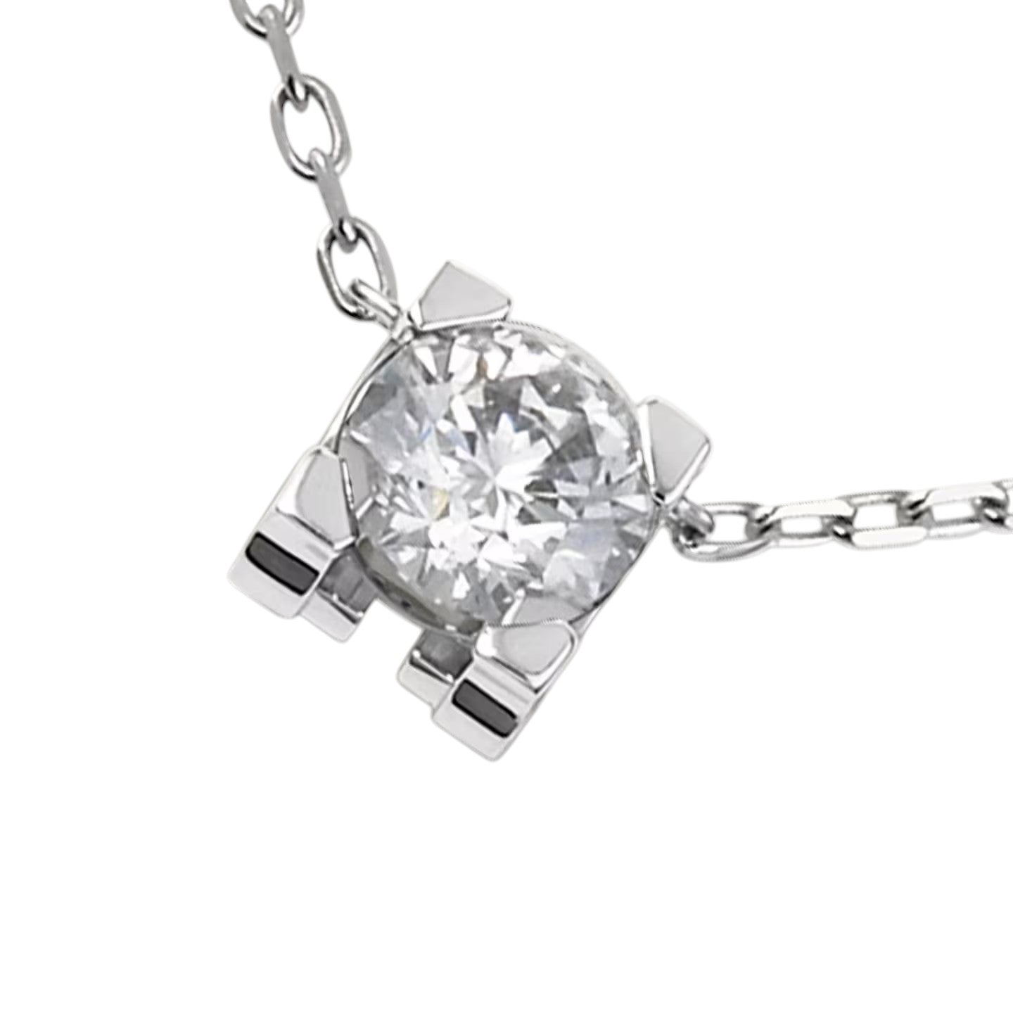 [Saipan]C DE PENDANT DIAMOND NECKLACE