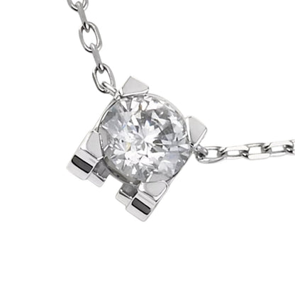 [Saipan]C DE PENDANT DIAMOND NECKLACE