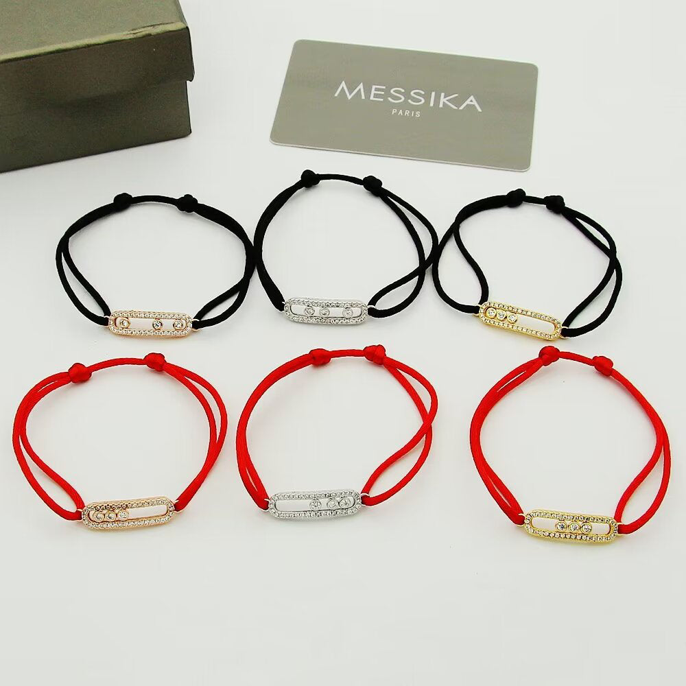 [Saipan]CARE(S) PAVÉ CORD BRACELET