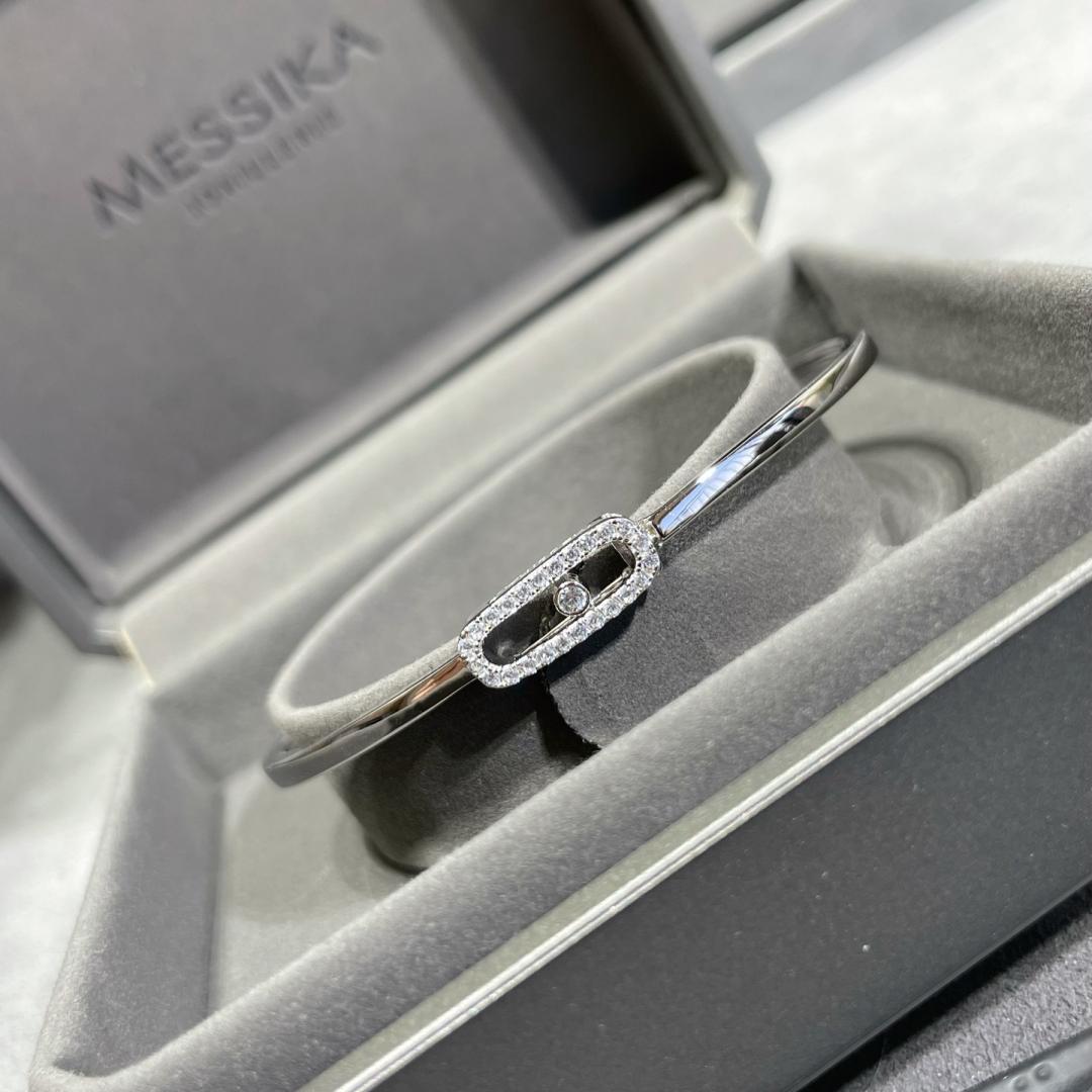 [Saipan]MOVE UNO PAVÉ FLEX BANGLE (MEDIUM)