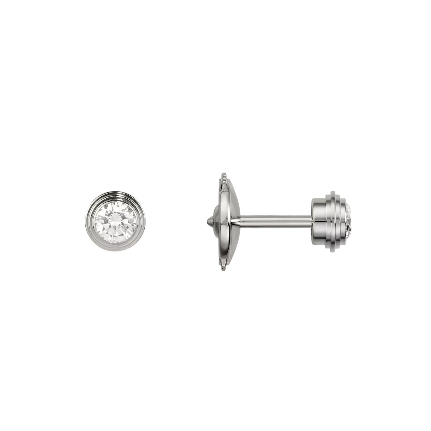 [Saipan]D'AMOUR 5MM DIAMOND STUD EARRINGS