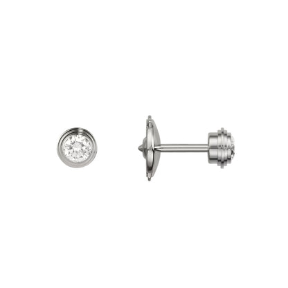 [Saipan]D'AMOUR 5MM DIAMOND STUD EARRINGS