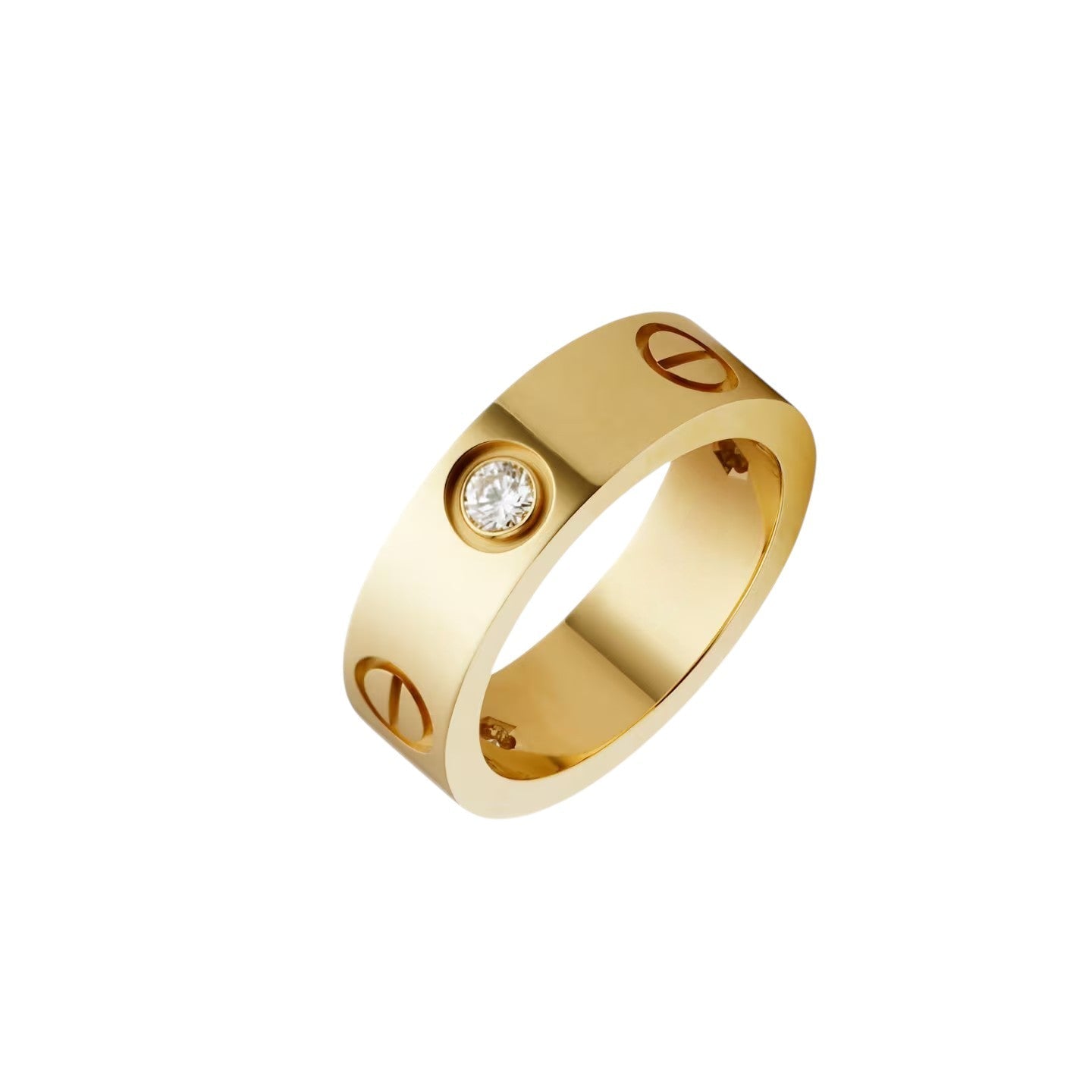 [Saipan]LOVE 5.5MM 3 DIAMONDS RING