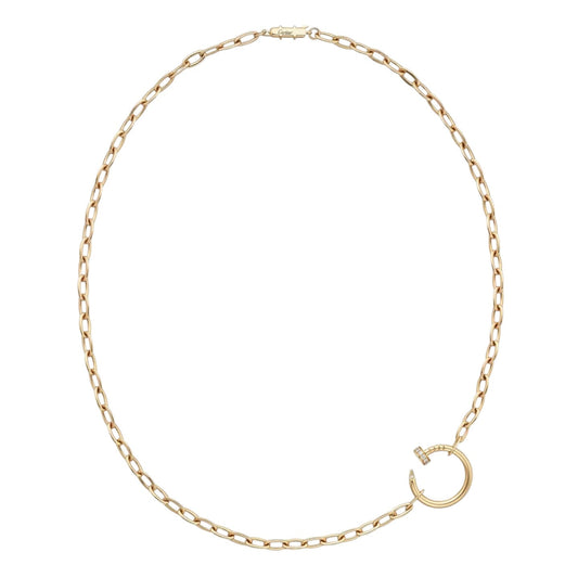 [Saipan]CLOU DIAMOND NAIL PENDANT NECKLACE