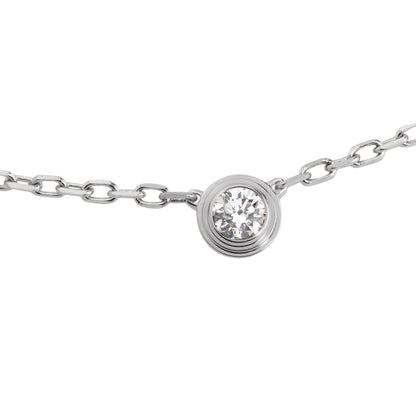 [Saipan]LOVE SCREW PENDANT SINGLE DIAMOND NECKLACE