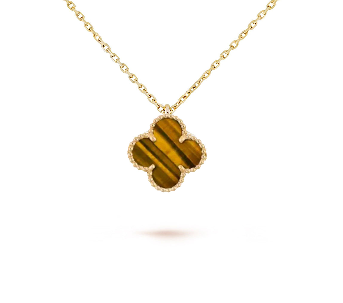 [Saipan]9.5MM MINI CLOVER PENDANT NECKLACE COLLECTION