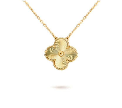 [Saipan]15MM CLOVER FLOWER PENDANT NECKLACE COLLECTION