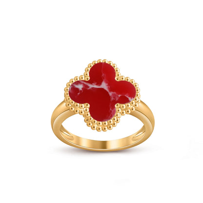 [Saipan]LUCKY CLOVER VINTAGE GOLD RING COLLECTION