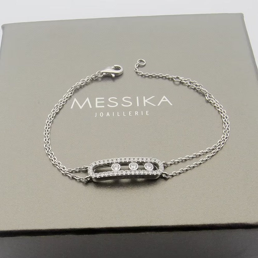 [Saipan]MOVE CLASSIQUE PAVÉ DIAMOND BRACELET