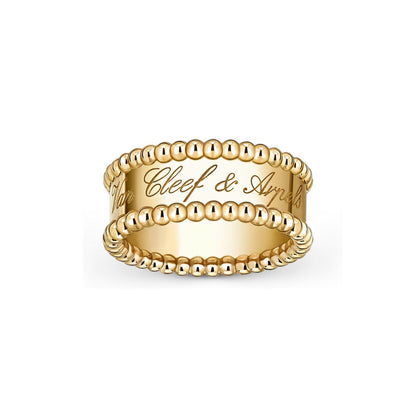 [Saipan]SIGNATURE DUAL-BEADED BAND RING