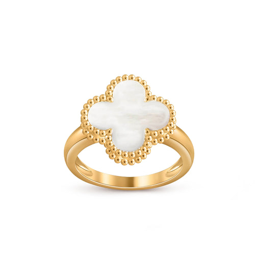 [Saipan]LUCKY CLOVER VINTAGE GOLD RING COLLECTION