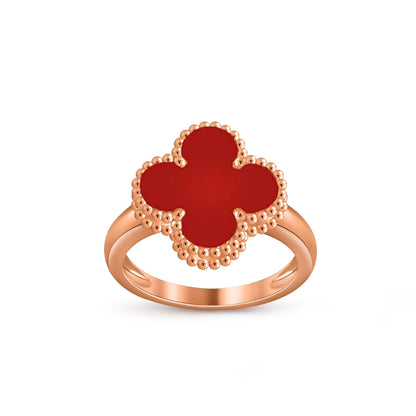 [Saipan]LUCKY CLOVER VINTAGE ROSE GOLD RING COLLECTION