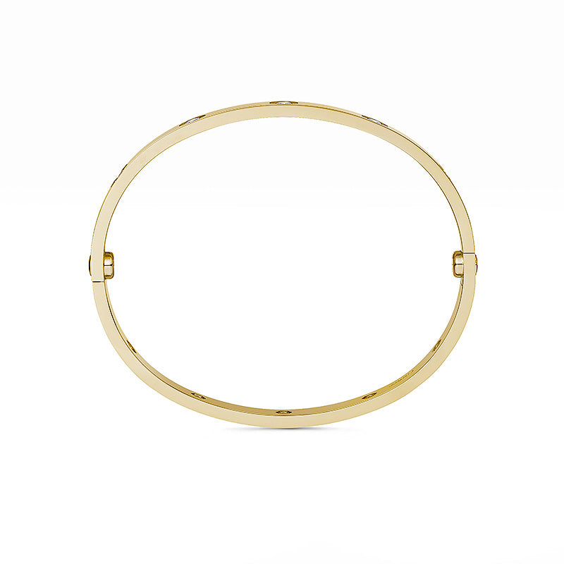 [Saipan]CLASSIC 6.1MM LOVE BANGLE - 10-DIAMOND