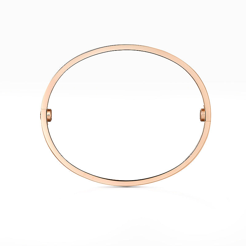 [Saipan]CLASSIC 6.1MM LOVE BANGLE - 4-DIAMOND