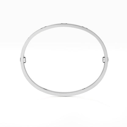 [Saipan]CLASSIC 6.1MM LOVE BANGLE - 4-DIAMOND
