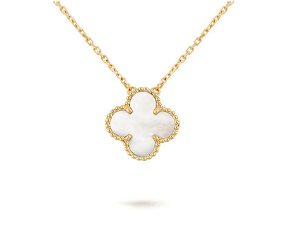 [Saipan]15MM CLOVER FLOWER PENDANT NECKLACE COLLECTION