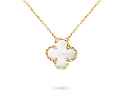 [Saipan]15MM CLOVER FLOWER PENDANT NECKLACE COLLECTION