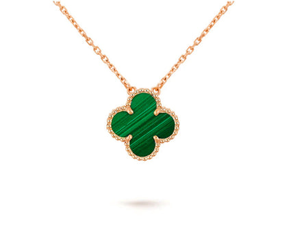 [Saipan]15MM CLOVER FLOWER PENDANT NECKLACE COLLECTION