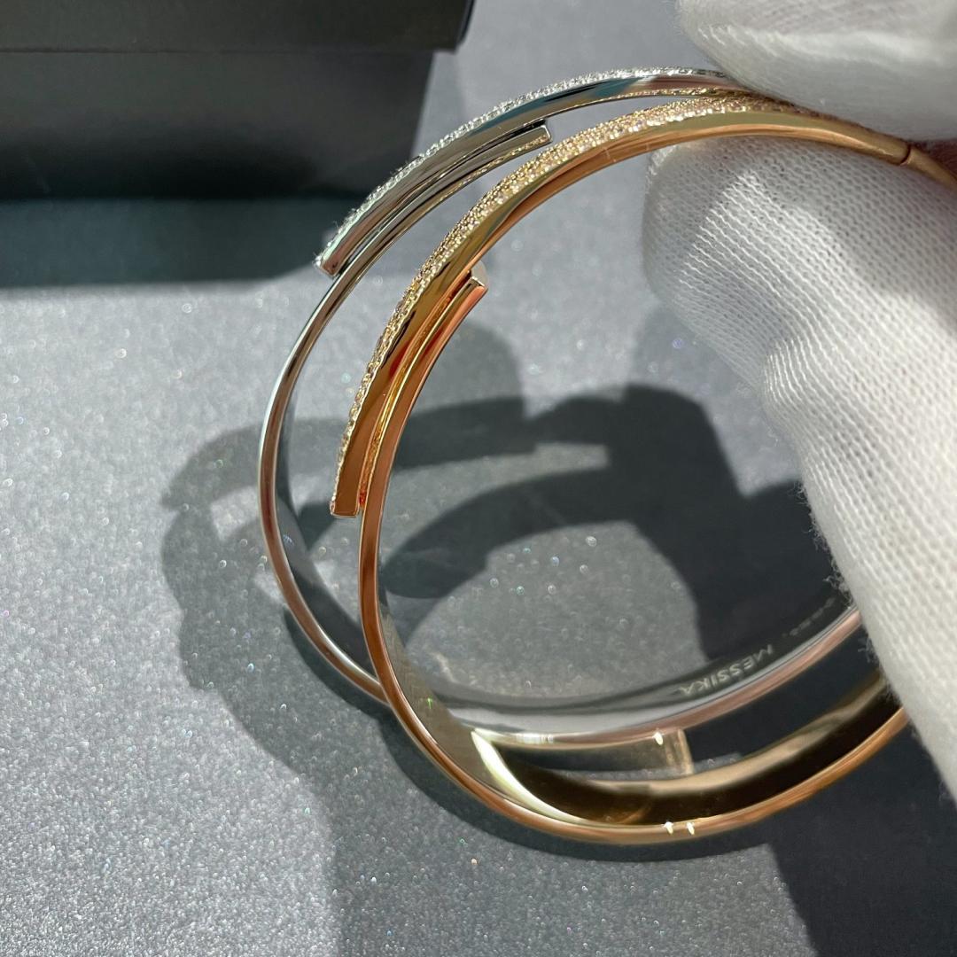[Saipan]MOVE NOA PAVÉ DIAMOND BANGLE BRACELET