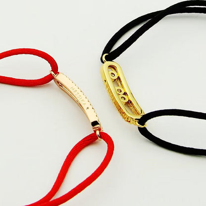 [Saipan]CARE(S) PAVÉ CORD BRACELET
