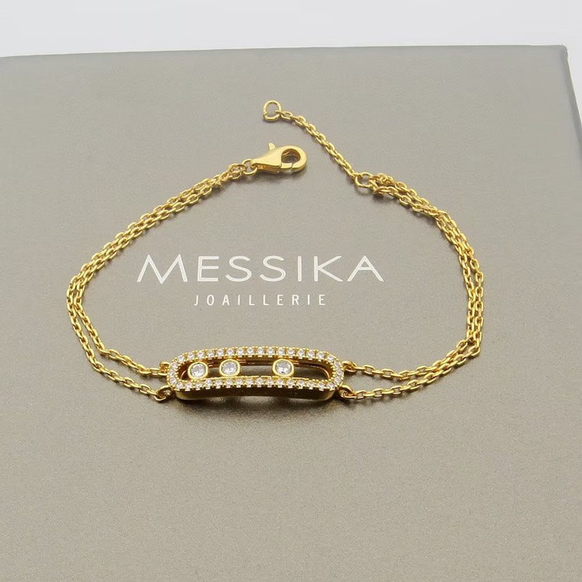 [Saipan]MOVE CLASSIQUE PAVÉ DIAMOND BRACELET