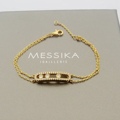 [Saipan]MOVE CLASSIQUE PAVÉ DIAMOND BRACELET