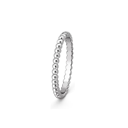 [Saipan]SIGNATURE PERLÉE BEADED BAND RING